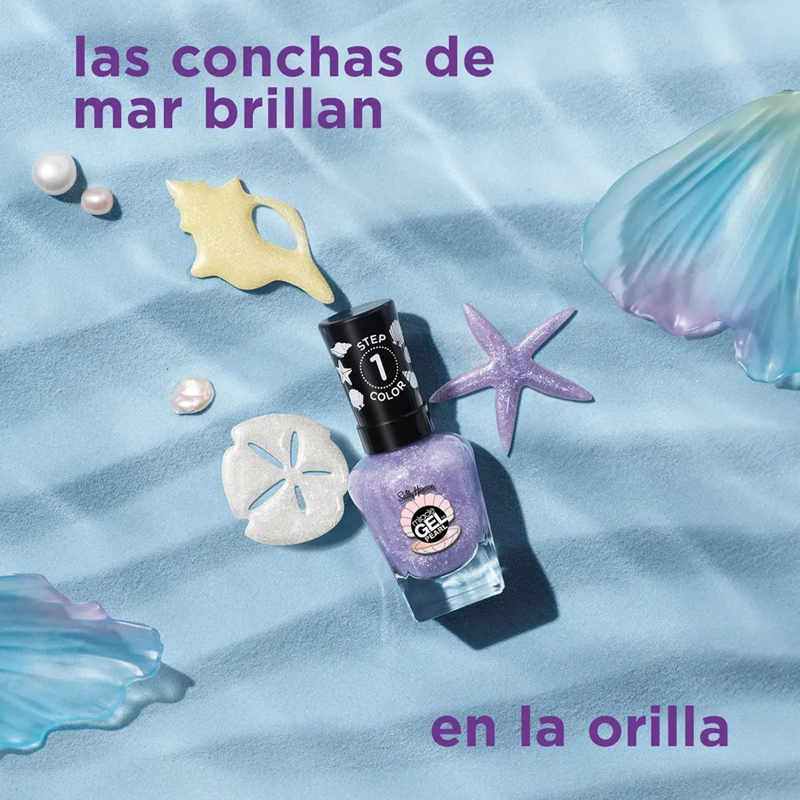 ESMALTE DE UÑAS SALLY HANSEN MIRACLE GEL MODERN PEARL SEAS THE DAY - 6