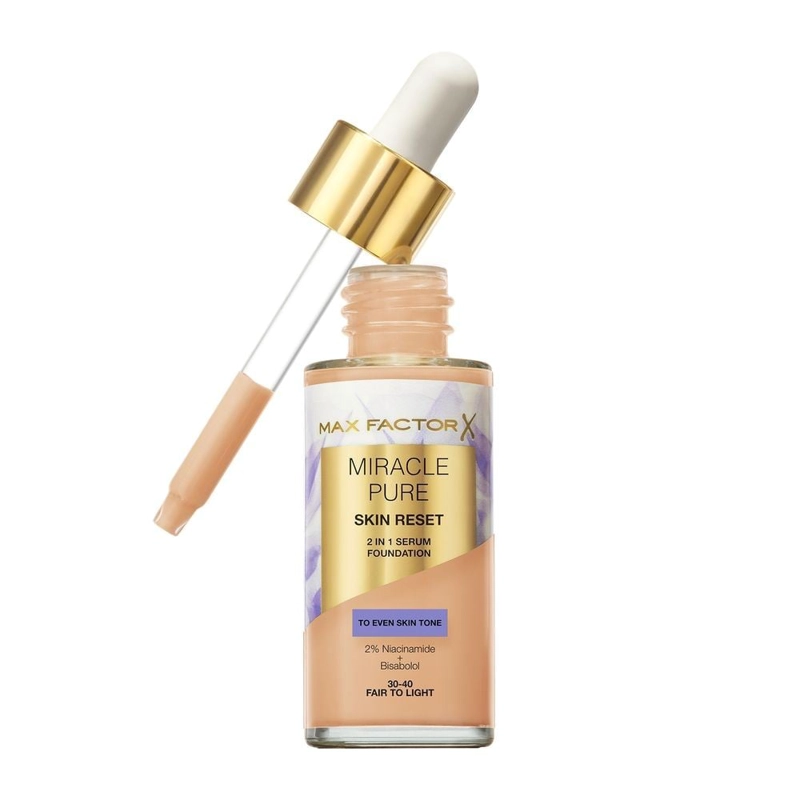 BASE MAX FACTOR MIRACLE PURE SKIN RESET SERUM FAIR TO LIGHT - 2