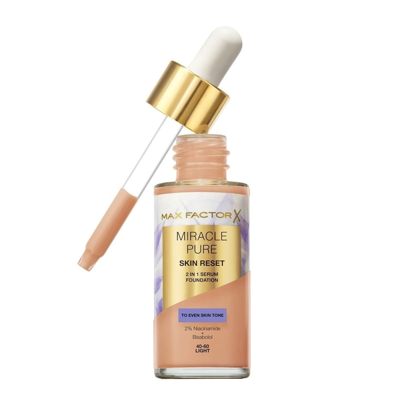 BASE MAX FACTOR MIRACLE PURE SKIN RESET SERUM LIGHT - 2