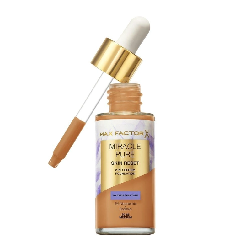 BASE MAX FACTOR MIRACLE PURE SKIN RESET SERUM MEDIUM - 2
