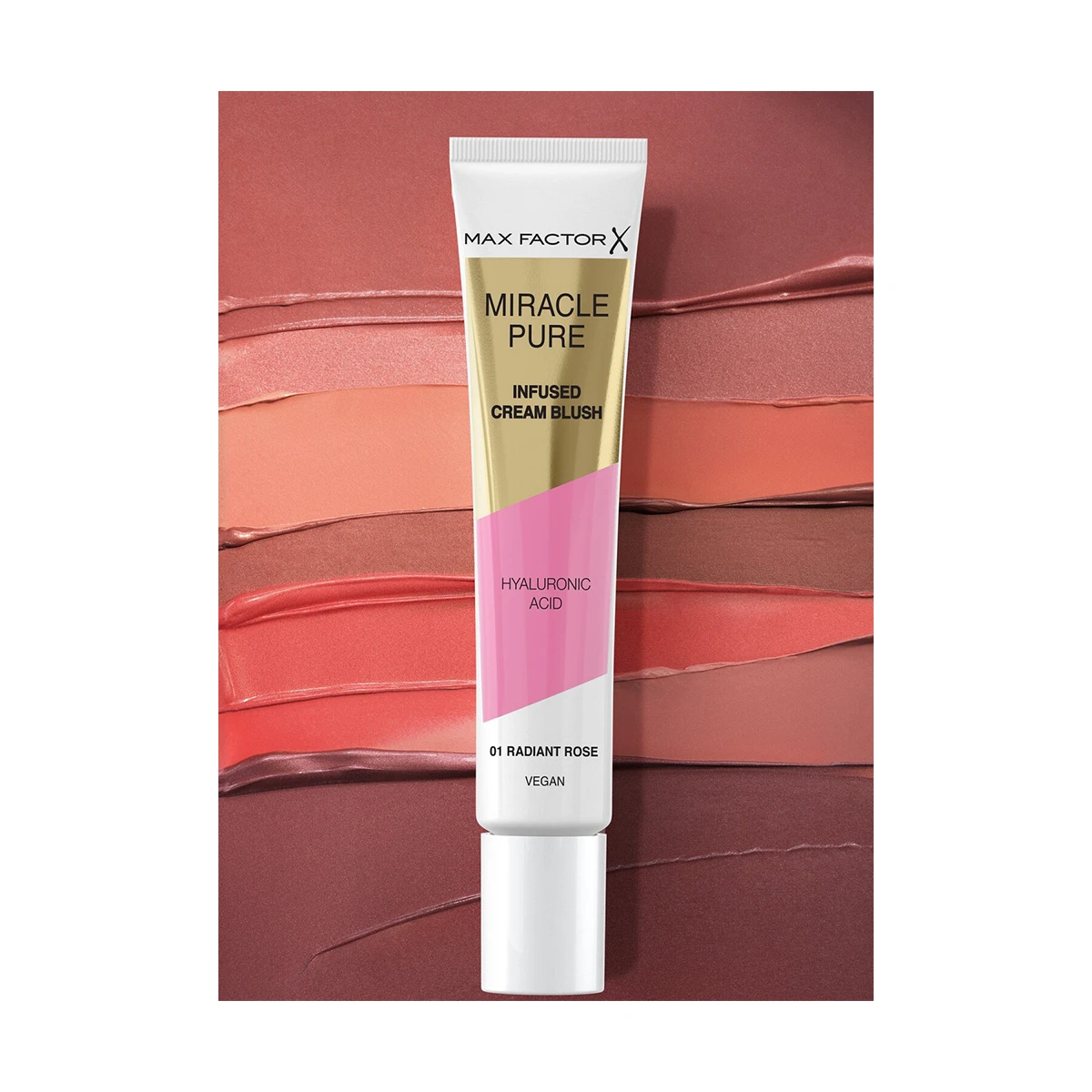 RUBOR MAX FACTOR MIRACLE PURE CREAM RADIANT ROSE - 6