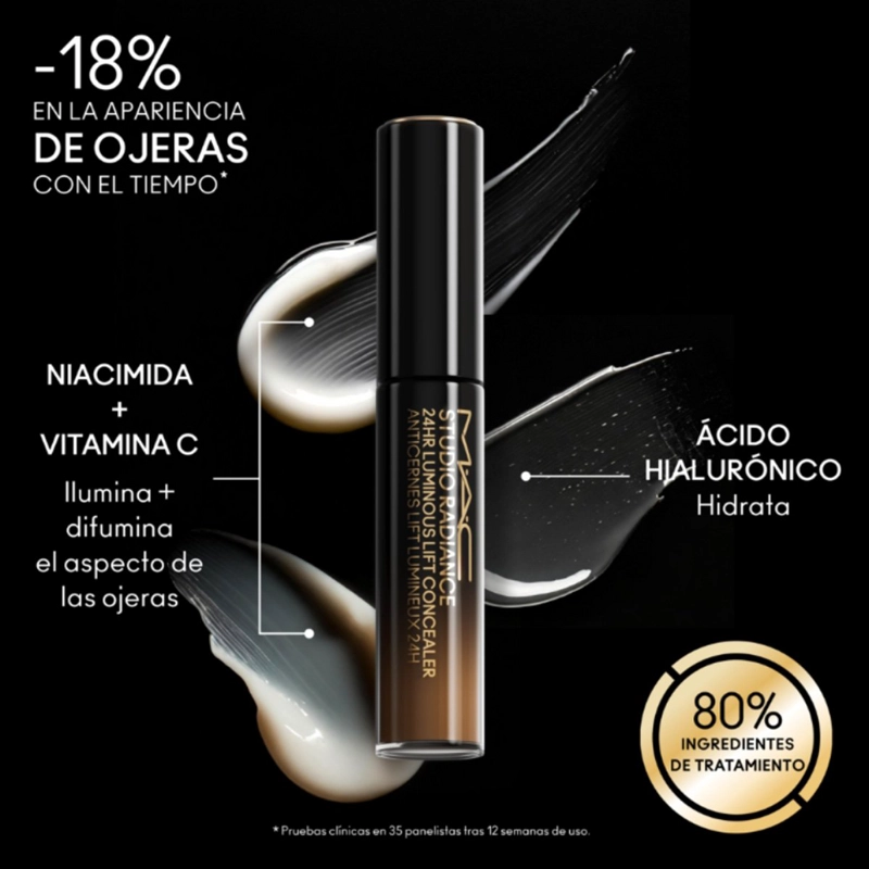 CORRECTOR MAC STUDIO RADIANCE 24HR LUMINOUS LIFT 11 ML - 4