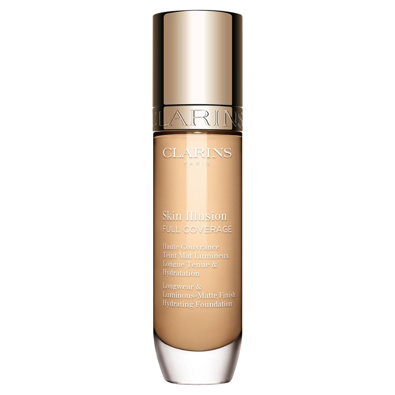 BASE DE MAQUILLAJE CLARINS SKIN ILLUSION FULL COVERAGE 101W - 1