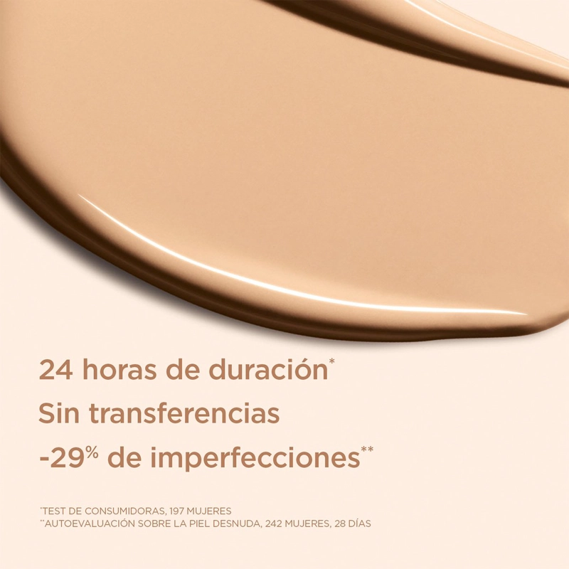 BASE DE MAQUILLAJE CLARINS SKIN ILLUSION FULL COVERAGE  105N - 2