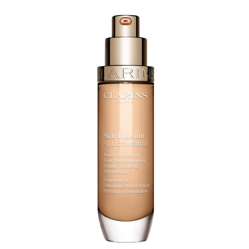 BASE DE MAQUILLAJE CLARINS SKIN ILLUSION FULL COVERAGE  105N - 5