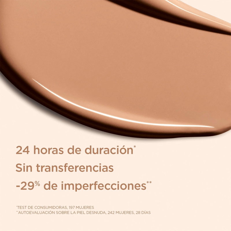 BASE DE MAQUILLAJE CLARINS SKIN ILLUSION FULL COVERAGE 112C - 2