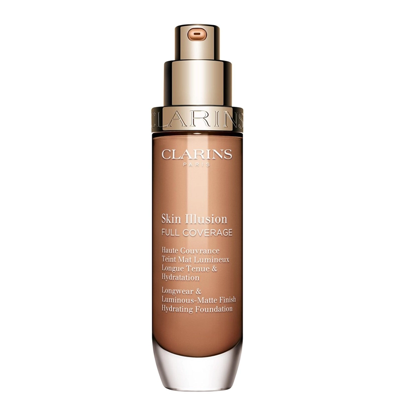 BASE DE MAQUILLAJE CLARINS SKIN ILLUSION FULL COVERAGE 112C - 5