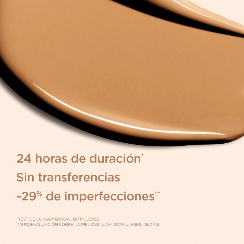 BASE DE MAQUILLAJE CLARINS SKIN ILLUSION FULL COVERAGE 114N - 2