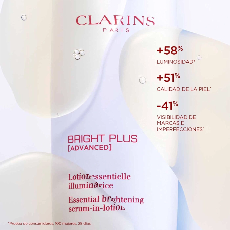LOCIÓN LIGERA ANTIMANCHAS CLARINS BRIGHT PLUS LOTION 150 ML - 2