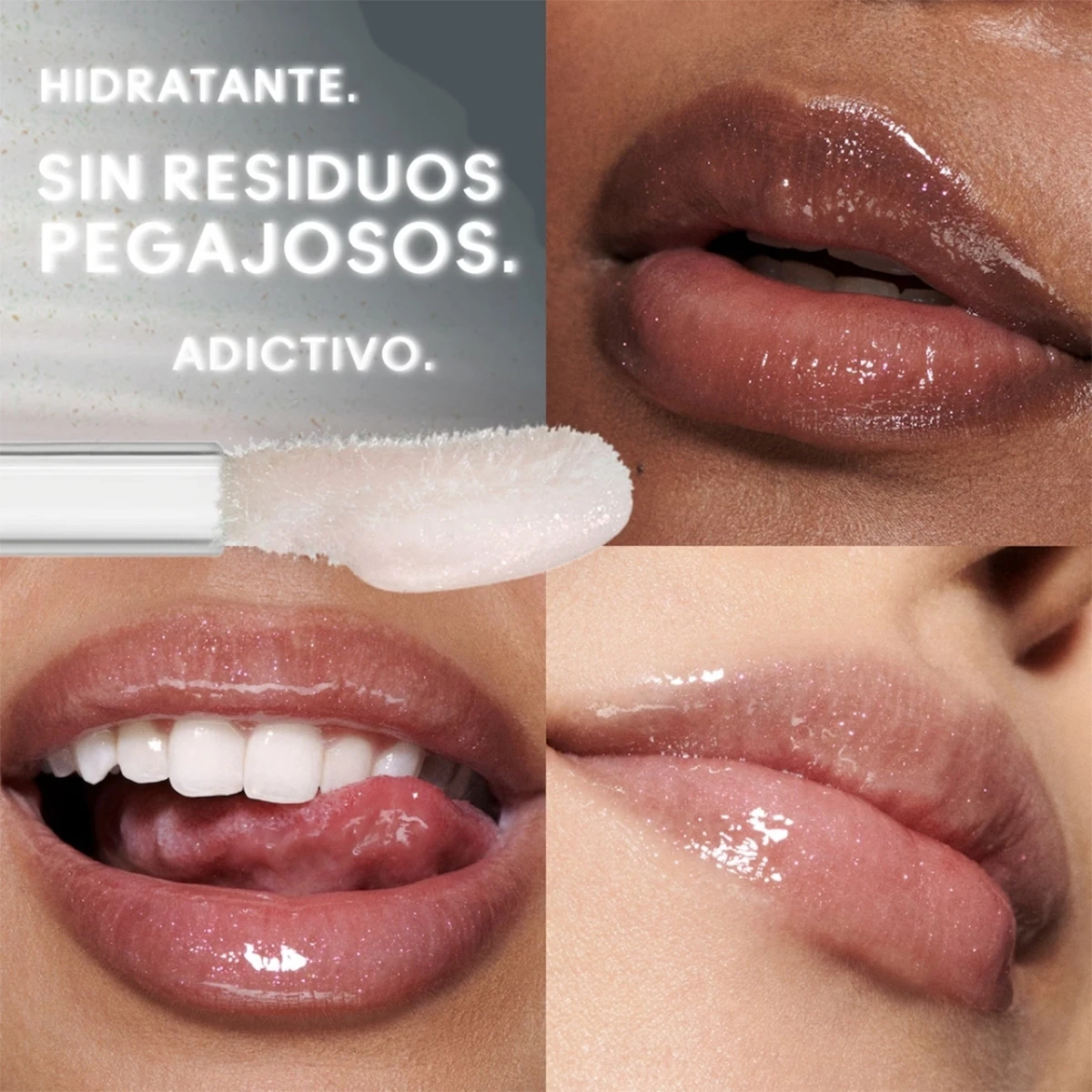 LABIAL MAC LIPGLASS AIR NON-STICKY GLOSS EN EL TONO FROSTING - 3