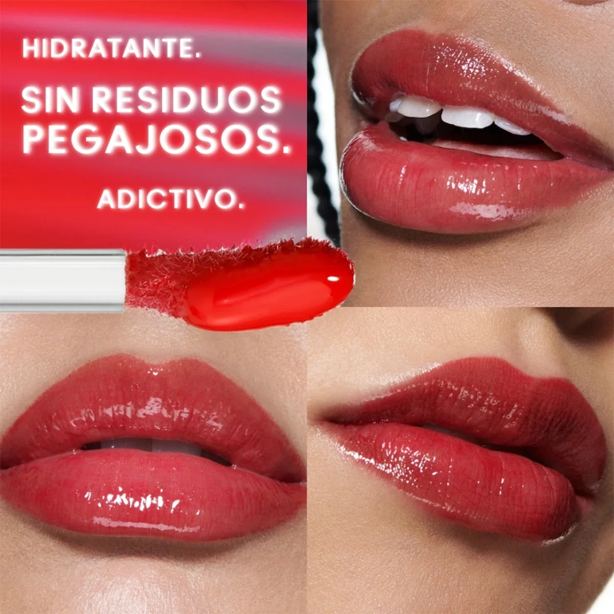 LABIAL MAC LIPGLASS AIR NON-STICKY GLOSS EN EL TONO TALENTED - 3