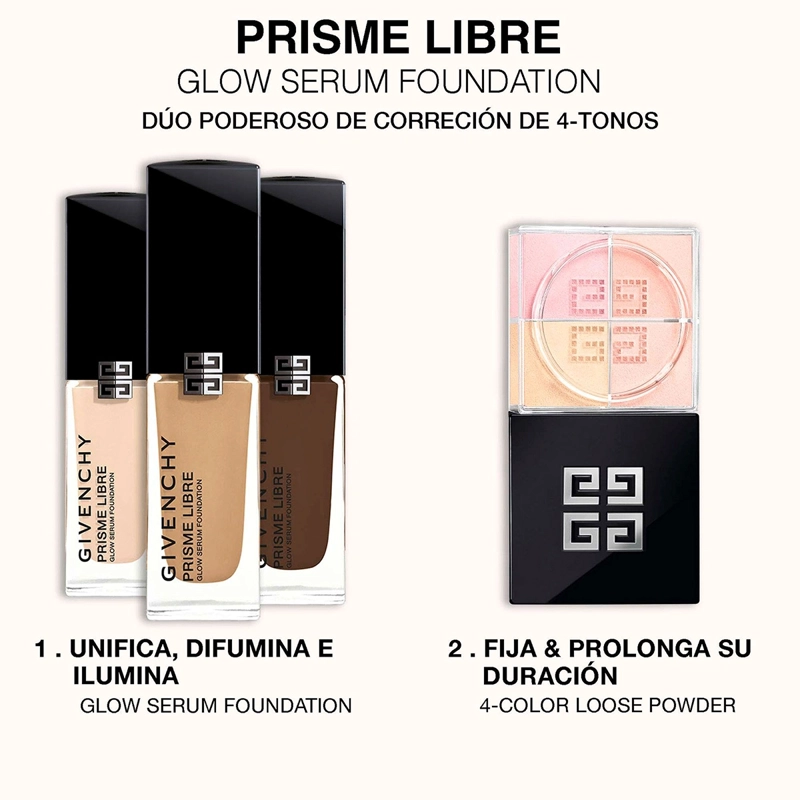 BASE GIVENCHY PRISME LIBRE GLOW SERUM FDT 4W - 13