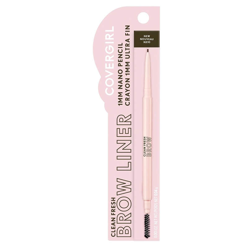 LÁPIZ COVERGIRL CLEAN FRESH BROW LINER NANO PENCIL DARK BROWN - 3
