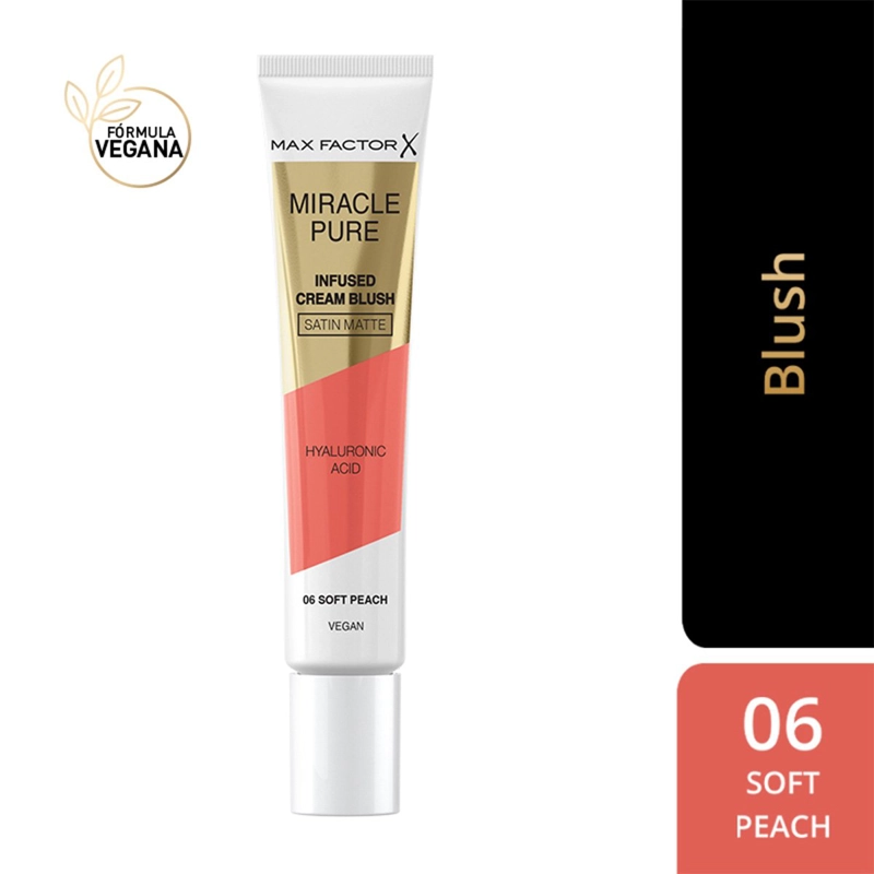 RUBOR MAX FACTOR MIRACLE PURE CREAM SOFT PEACH - 1