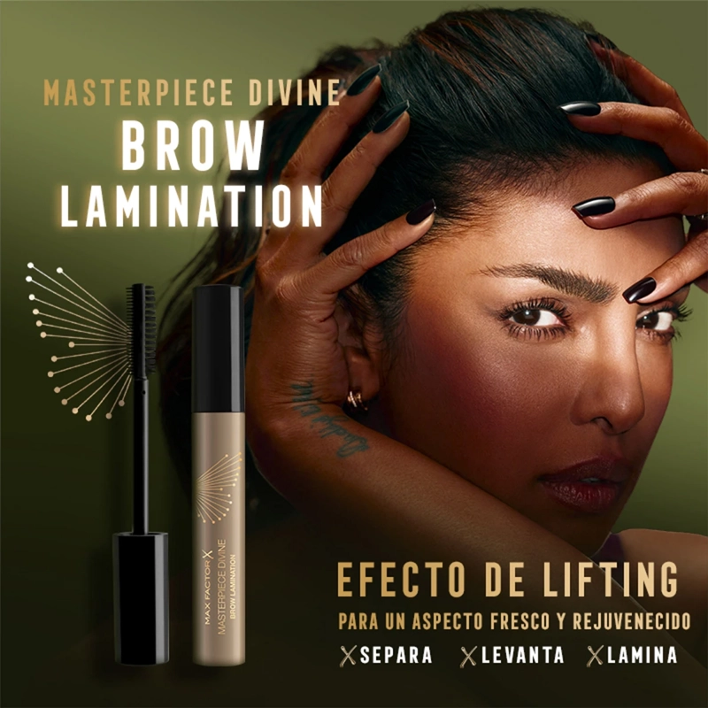 MÁSCARA DE CEJAS MAX FACTOR MASTERPIECE DIVINE BROW LAMINATION CLEAR - 6