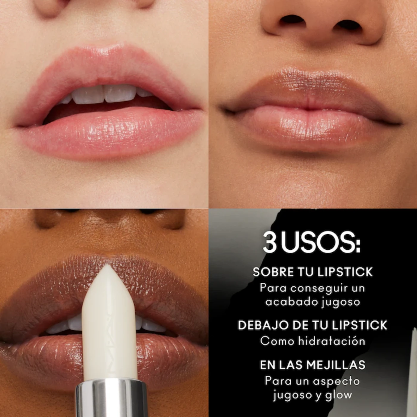 LABIAL MACXIMAL SLEEK SATIN IN THE CLEAR - 3