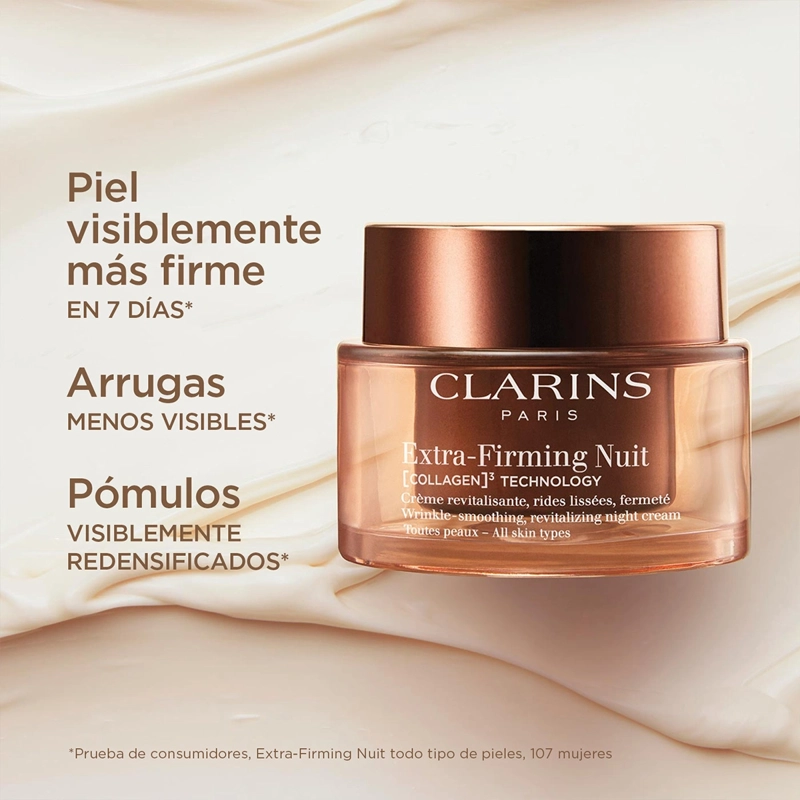 REFILL CREMA FACIAL CLARINS EXTRA-FIRMING NIGHT CREAM 50 ML - 4