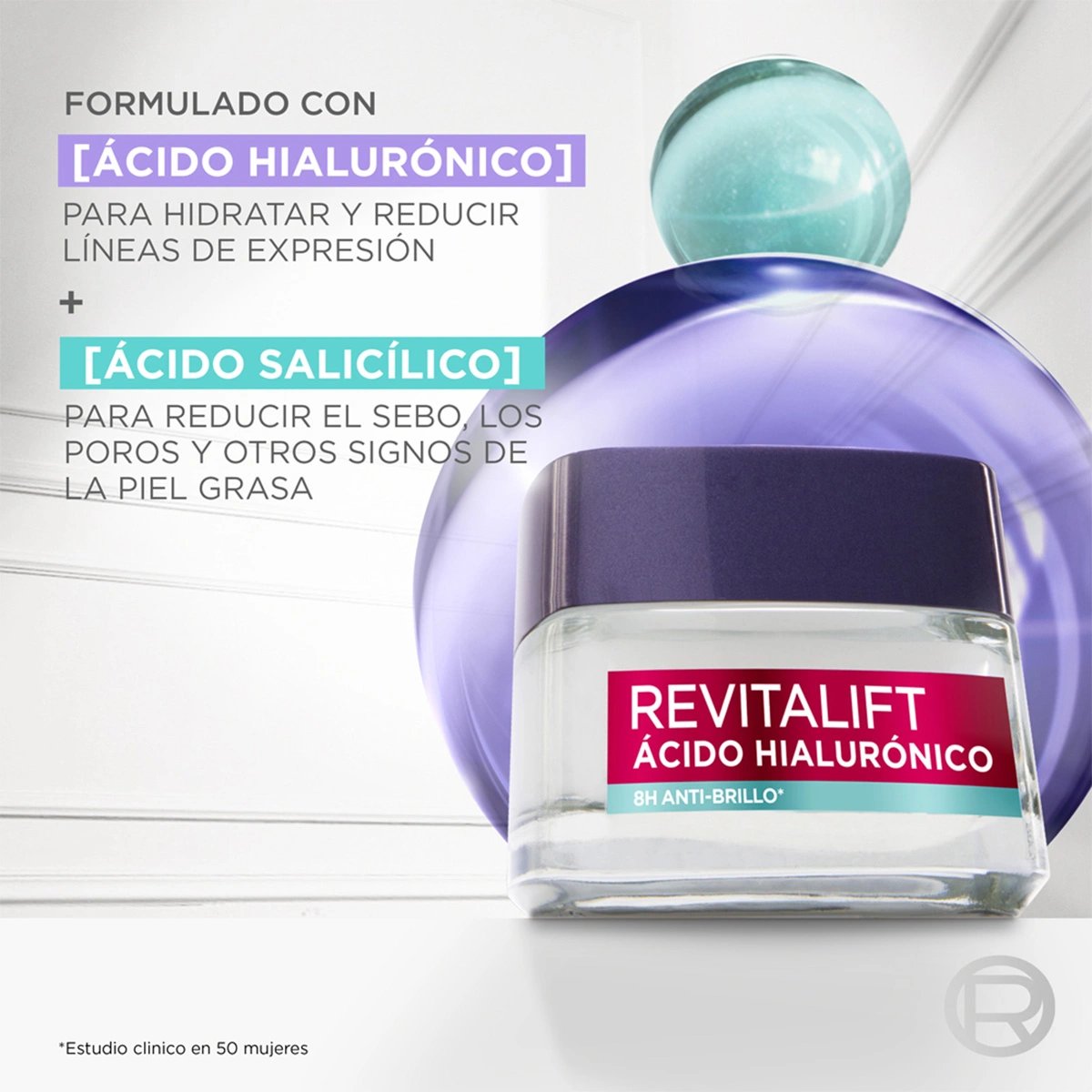 PACK L'ORÉAL SÉRUM ROSTRO + CREMA EN GEL - 6