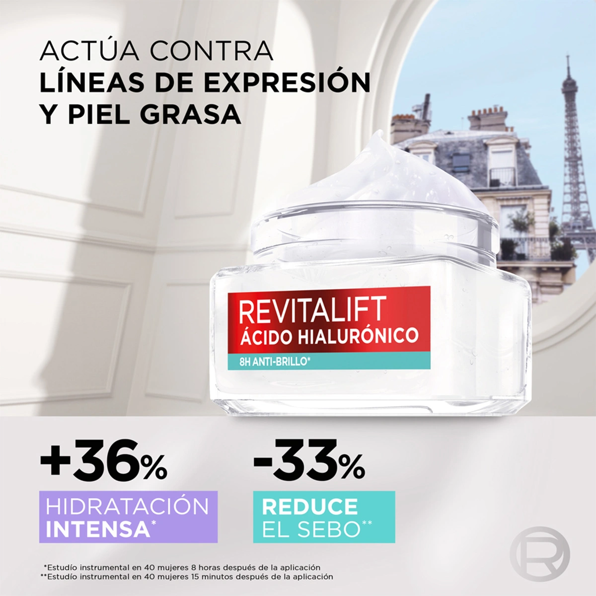 PACK L'ORÉAL SÉRUM ROSTRO + CREMA EN GEL - 7