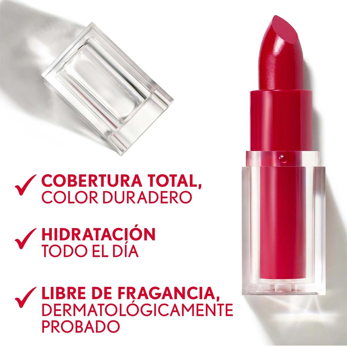 SET COVERGIRL LABIAL CLEAN LIP COLOR CRIMSON DOLL + YUMMY GLOSS SUGAR POPPY - 11