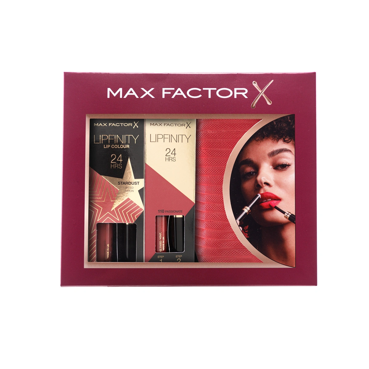 SET MAX FACTOR LABIAL LIPFINITY PASSIONATE + STARDUST + NECESER - 1