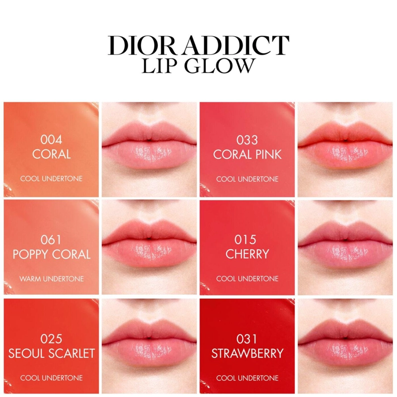 Dior Addict Lip Glow Balm 015 Cherry - 6