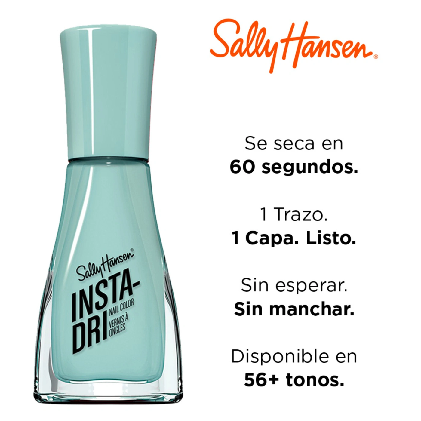 ESMALTE DE UÑAS SALLY HANSEN INSTADRI GAIN MO-MINT-TUM - 5