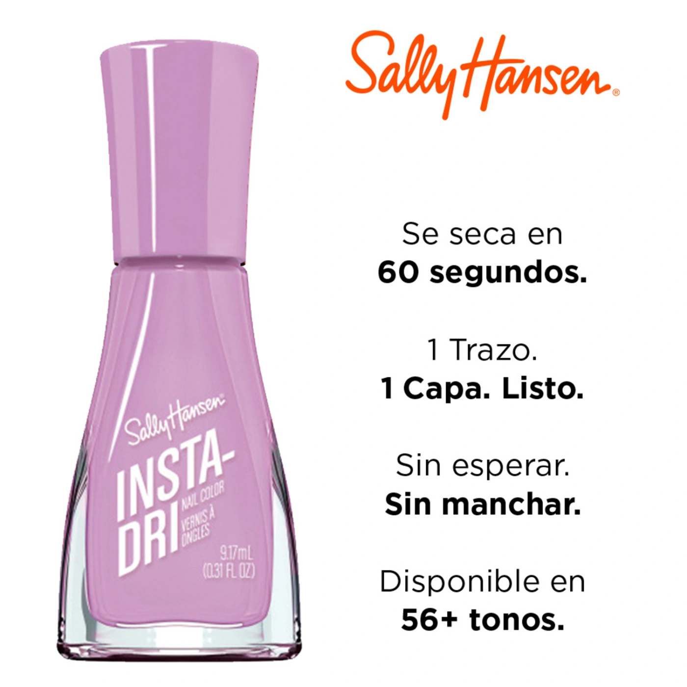 ESMALTE DE UÑAS SALLY HANSEN INSTADRI TRAVELING LIGHT - 5