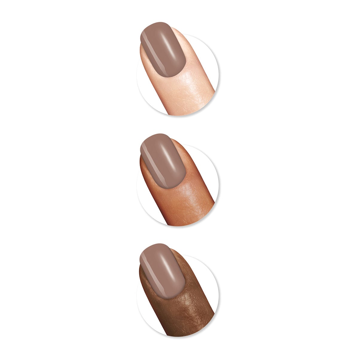 ESMALTE DE UÑAS SALLY HANSEN MIRACLE GEL MOCHA ME CRAZY - 3