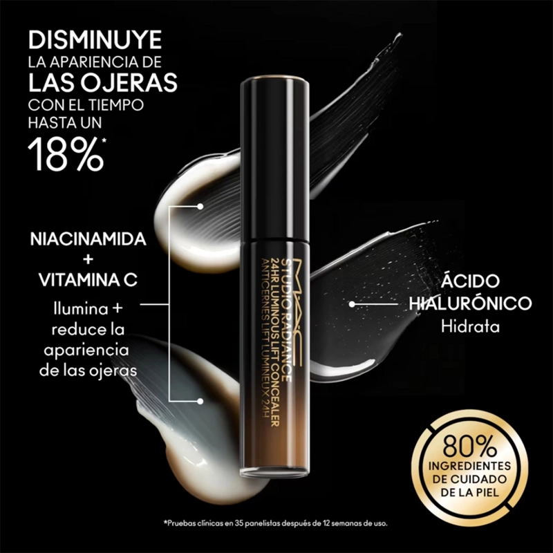 CORRECTOR MAC STUDIO RADIANCE 24HR LUMINOUS LIFT NW13 11 ML - 4
