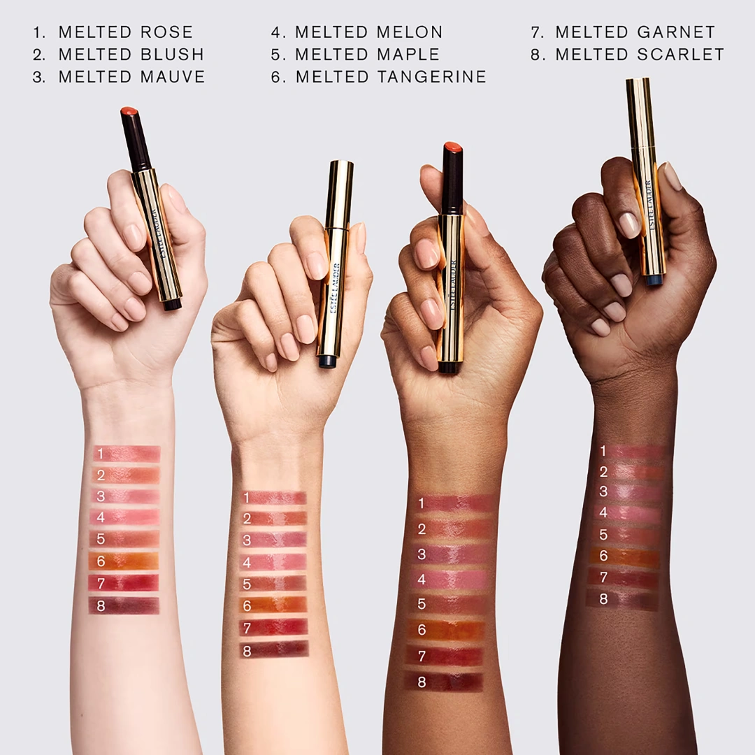 LABIAL ESTEE LAUDER PURE COLOR MELT ON STICK MELTED GARNET - 4