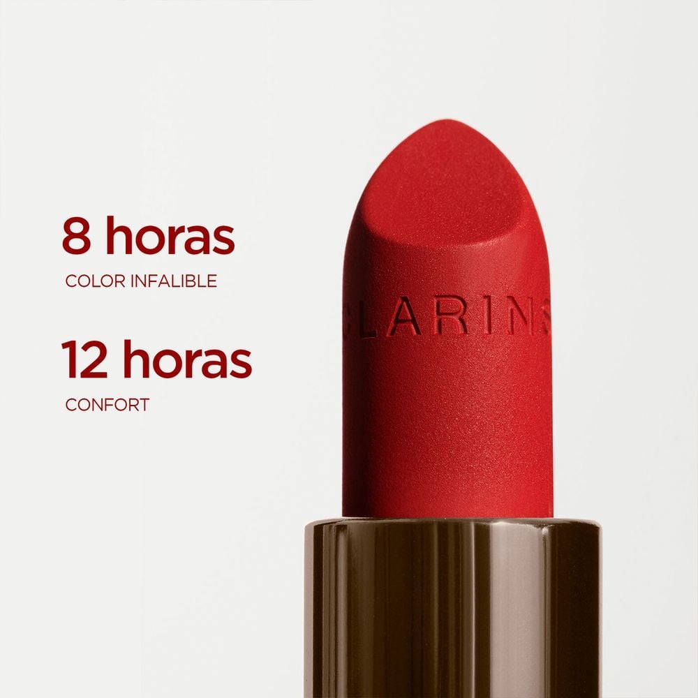 LABIAL CLARINS JOLI ROUGE 705 VELVET SOFT BERRY - 4