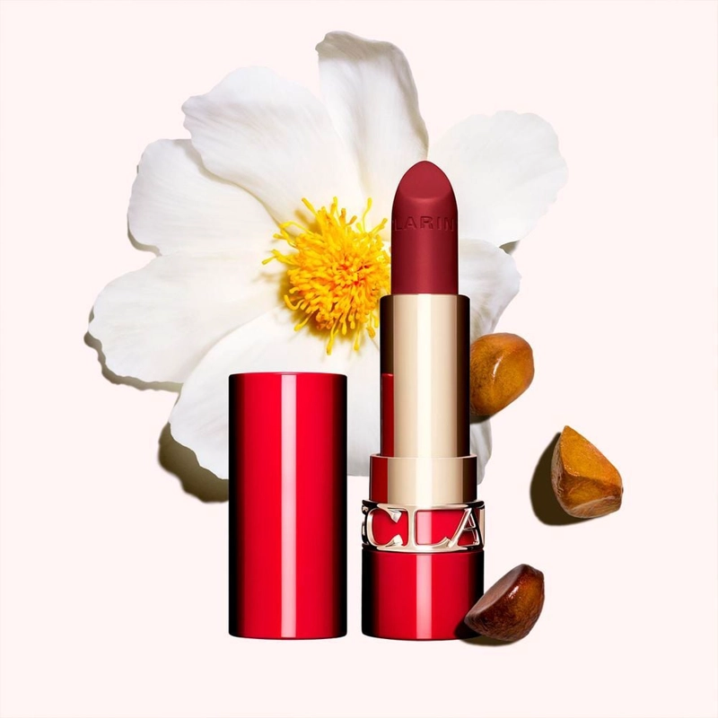 LABIAL CLARINS JOLI ROUGE 796 VELVET RED PLUM - 7