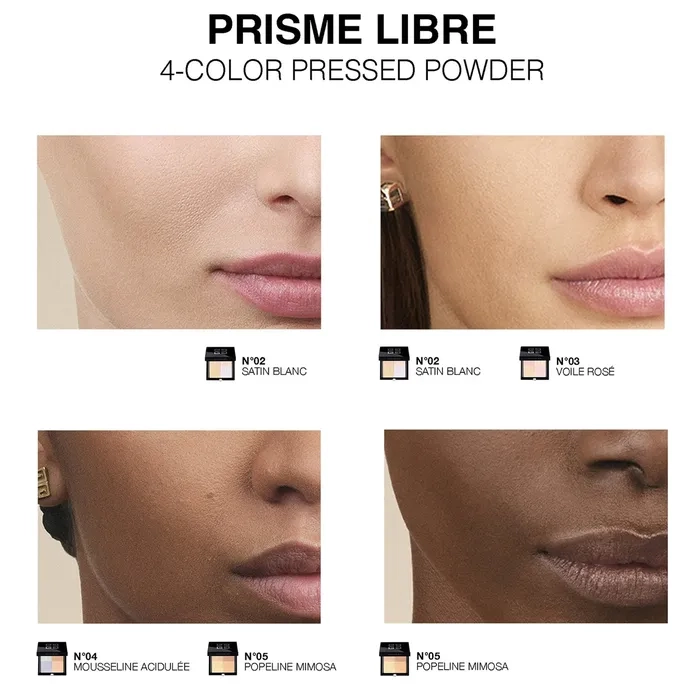 POLVO GIVENCHY COMPACTO PRISME LIBRE N03 VOILE ROSÉ - 6
