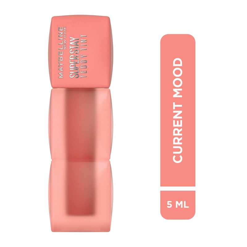 TINTA DE LABIOS MAYBELLINE SUPER STAY TEDDY TINT CURRENT MOOD 5 ML - 1