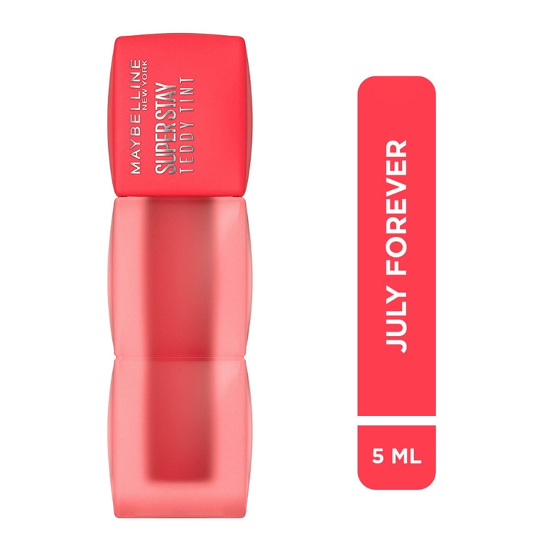 TINTA DE LABIOS MAYBELLINE SUPER STAY TEDDY TINT JULY FOREVER 5 ML - 1