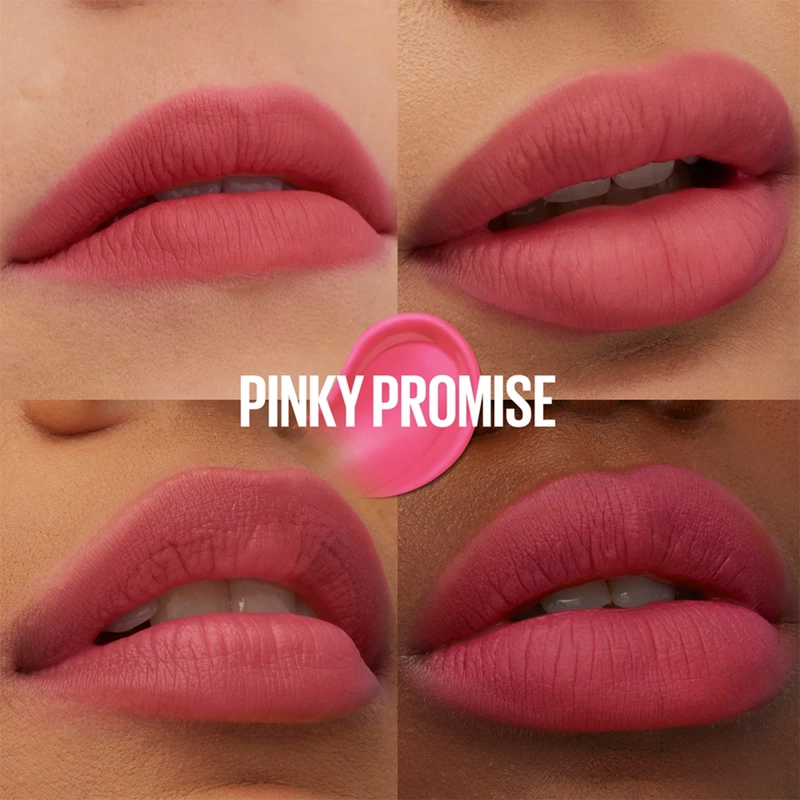 TINTA DE LABIOS MAYBELLINE SUPER STAY TEDDY TINT PINKY PROMISE 5 ML - 5