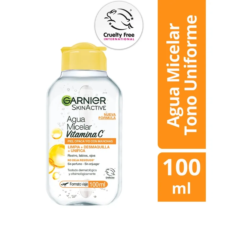 AGUA MICELAR ROSTRO GARNIER EXPRESS ACLARA 100ML - 1