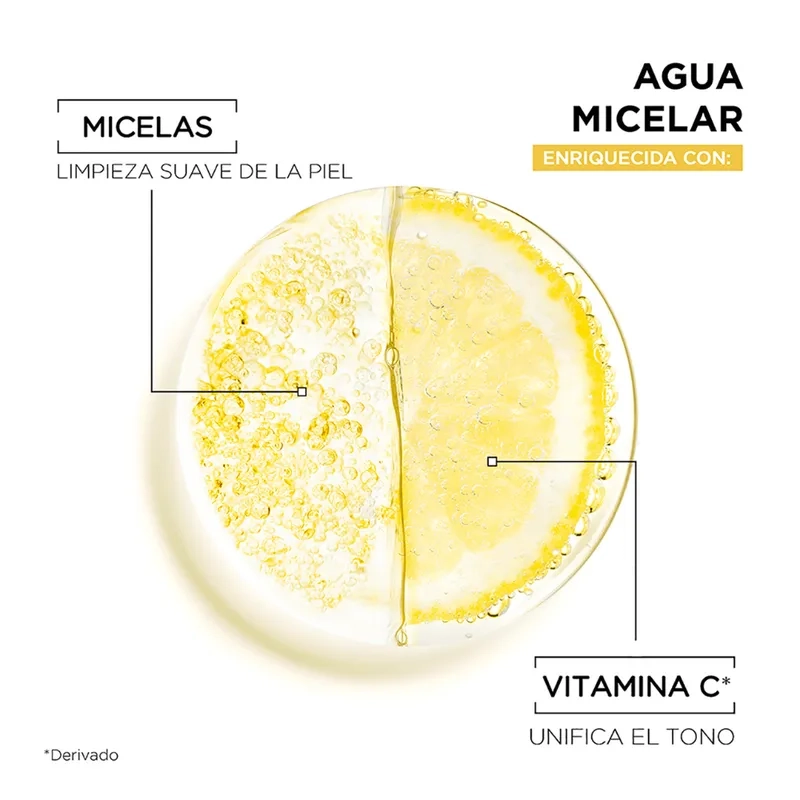 AGUA MICELAR ROSTRO GARNIER EXPRESS ACLARA 100ML - 2