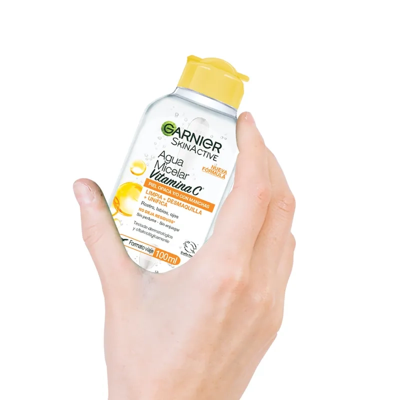 AGUA MICELAR ROSTRO GARNIER EXPRESS ACLARA 100ML - 7
