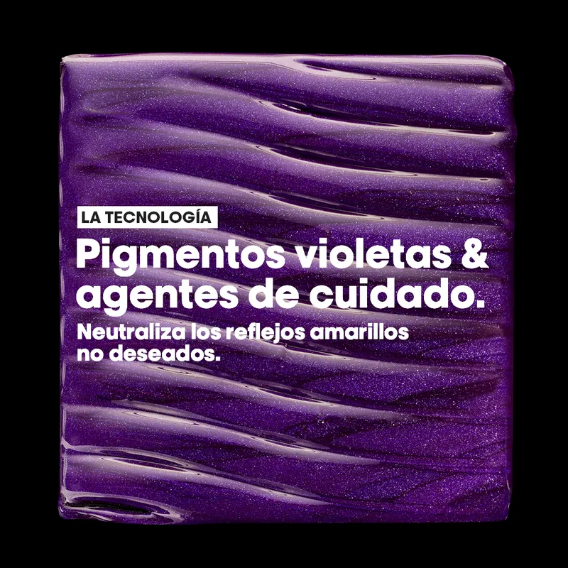 SHAMPOO LOREAL PROFESSIONNEL VITAMINO COLOR SPECTRUM MORADO PARA CABELLO RUBIO 300ML - 4