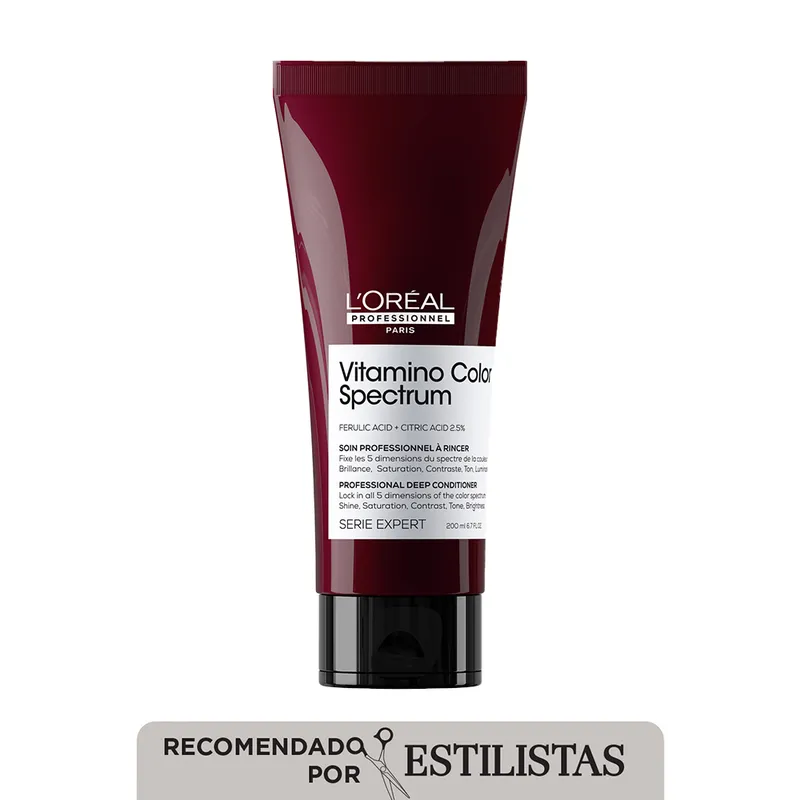 ACONDICIONADOR LOREAL PROFESSIONNEL VITAMINO COLOR SPECTRUM PROTECCIÓN COLOR 200ML - 1