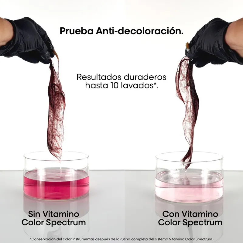 ACONDICIONADOR LOREAL PROFESSIONNEL VITAMINO COLOR SPECTRUM PROTECCIÓN COLOR 200ML - 4