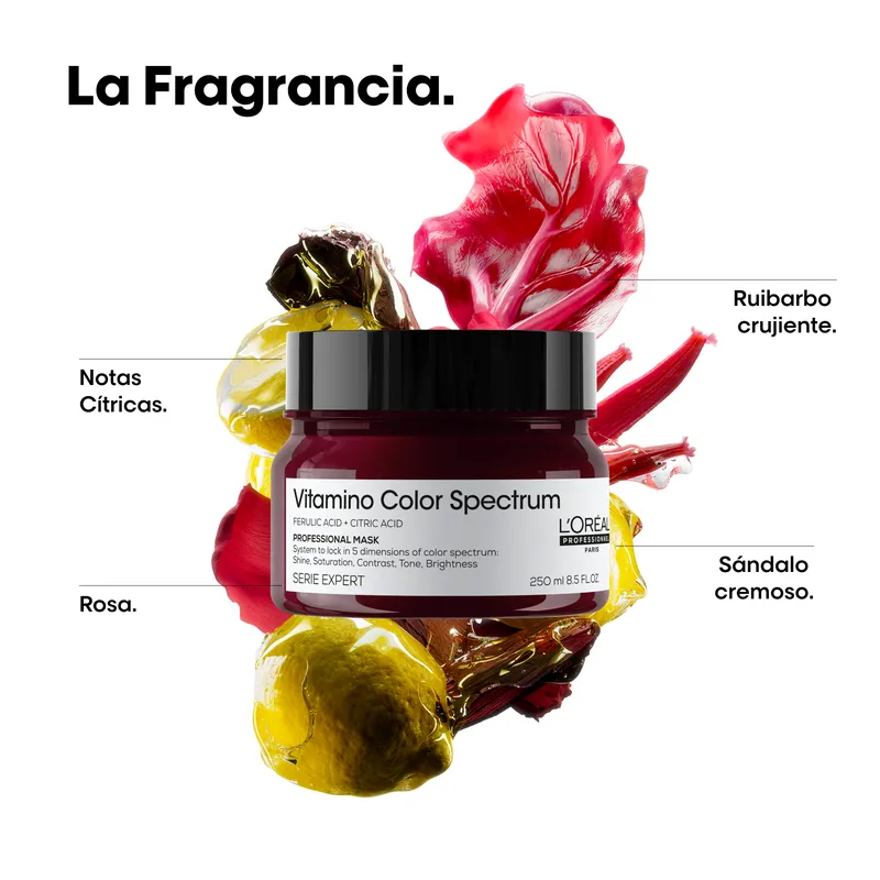 MASCARILLA LOREAL PROFESSIONNEL VITAMINO COLOR SPECTRUM PROTECCIÓN COLOR 250ML - 5