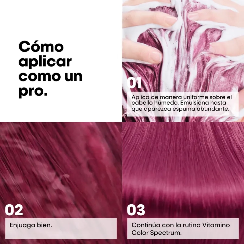 SHAMPOO VITAMINO COLOR SPECTRUM 500 ML - 8
