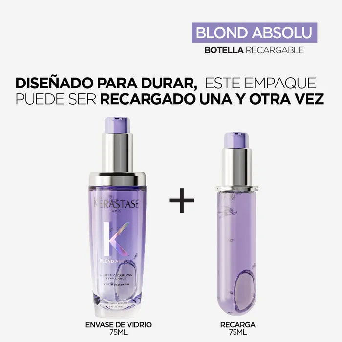 ACEITE CAPILAR BLOND 75 ML PARA CUIDADO DE RUBIOS - 4