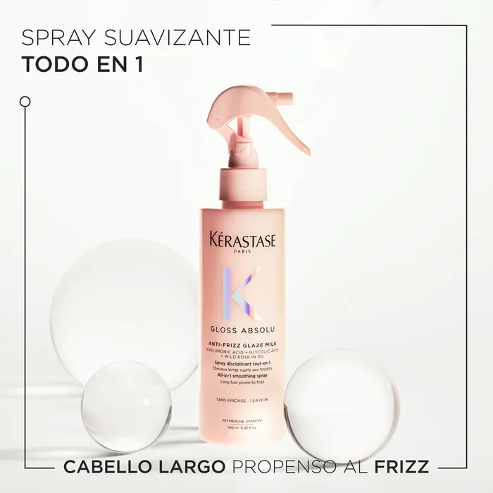 SPRAY KÉRASTASE GLOSS ABSOLU ANTI-FRIZZ GLAZE MILK 190ML - 5