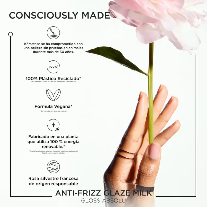 SPRAY KÉRASTASE GLOSS ABSOLU ANTI-FRIZZ GLAZE MILK 190ML - 7