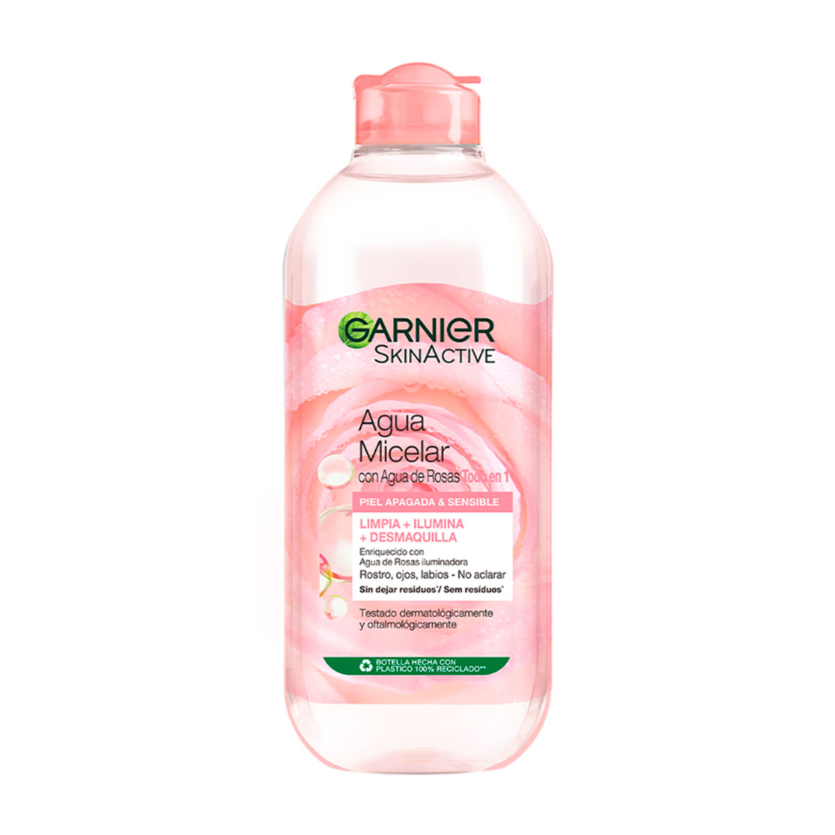 AGUA MICELAR GARNIER ROSAS 400 ML - 8