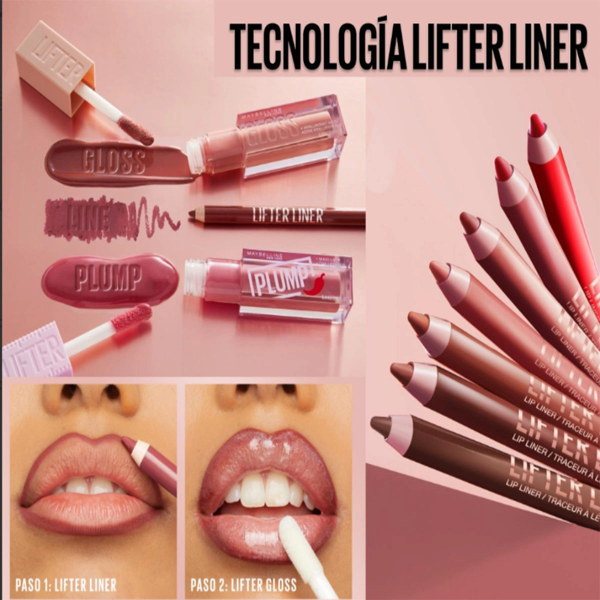 DELINEADOR DE LABIOS MAYBELLINE LIFTER LINER 10 MAIN CHARACTER - 12